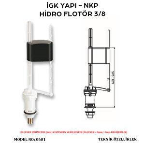 İgk Yapi - Nkp 0601 Hidro Flotör 3/8
