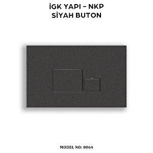 İgk Yapi - Nkp 0064 Siyah Buton