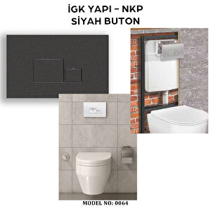 İgk Yapi - Nkp 0064 Siyah Buton