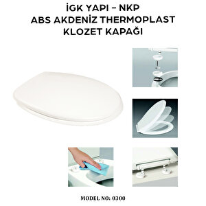 İgk Yapi - Nkp 0300 Abs Akdeni̇z Thermoplast Klozet Kapağı