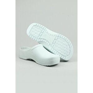 Yepa Palflex Doktor, Hemşire, Aşçı, Günlük, Bahçe Terliği Unisex Beyaz 43