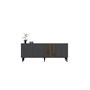Verydh 180 Cm Konsol (kx180) Antrasi̇t Cevi̇z