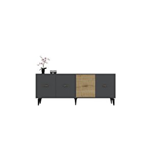 Verydh 180 Cm Konsol (kx180) Antrasi̇t Safi̇rmeşe