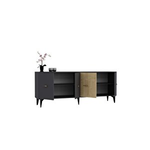 Verydh 180 Cm Konsol (kx180) Antrasi̇t Safi̇rmeşe