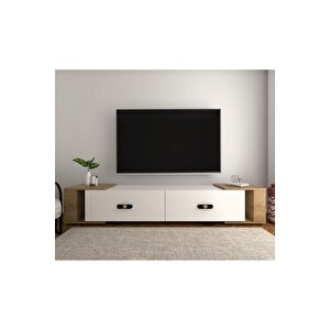 Cherrydh Tv Sehpasi Beyaz Safi̇rmeşe