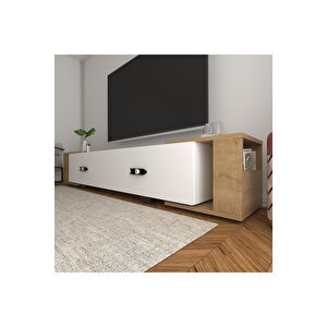 Cherrydh Tv Sehpasi Beyaz Safi̇rmeşe