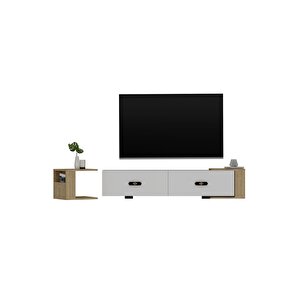 Cherrydh Tv Sehpasi Beyaz Safi̇rmeşe