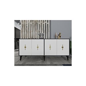 Figora 180 Cm Konsol (kx180) Antrasit-beyaz