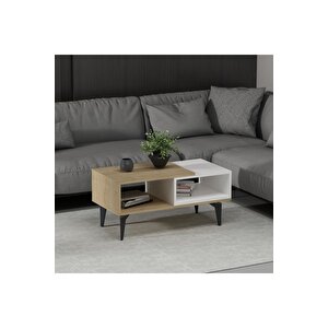 Hiradh 180 Cm Tv Ünitesi, Konsol(kx180) Ve Orta Sehpa Salon Takımı Safirmeşe Beyaz