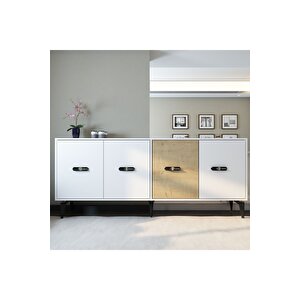 Cherrydh 180 Cm Konsol(kx180) Beyaz Safi̇rmeşe