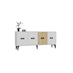 Cherrydh 180 Cm Konsol(kx180) Beyaz Safi̇rmeşe