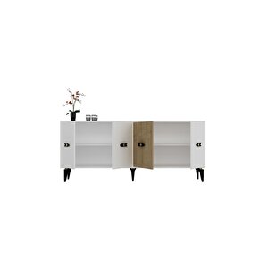 Cherrydh 180 Cm Konsol(kx180) Beyaz Safi̇rmeşe