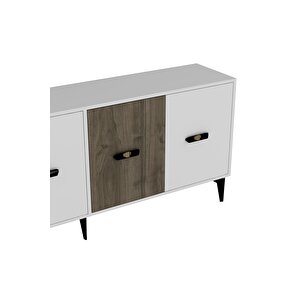 Cherrydh 180 Cm Konsol(kx180) Beyaz Cevi̇z