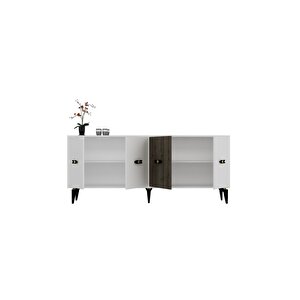 Cherrydh 180 Cm Konsol(kx180) Beyaz Cevi̇z