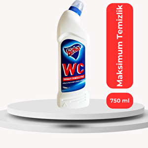 Wc Ve Pisuvar Temizleyici 750 Ml - Güçlü Pas Ve Kireç Çözücü, Tuvalet Hijyeninde Üstün Performans