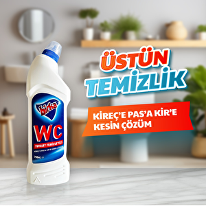Wc Ve Pisuvar Temizleyici 750 Ml - Güçlü Pas Ve Kireç Çözücü, Tuvalet Hijyeninde Üstün Performans