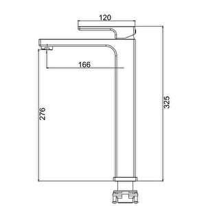 G1017-32 Premium Gold Banyo Lavabo Bataryası