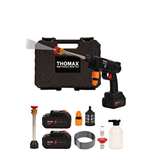 Thomax Siyah Araç Yıkama Makinesi Ve Oto Yıkama Tabancası