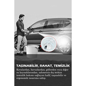 Thomax Siyah Araç Yıkama Makinesi Ve Oto Yıkama Tabancası