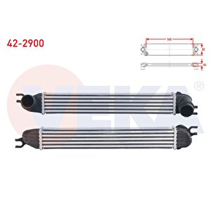 Turbo Radyatoru (intercooler) Mini Cooper 1.6 D 2010-/ Countryman 1.6 D 2010-2014