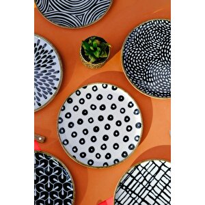 New Fractal Pasta Takımı 20cm 6 Parça Yeni Şeritli