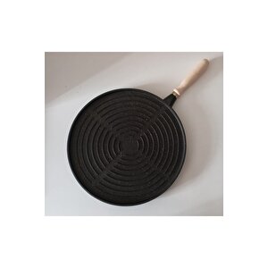 Altunay Hamarat Çift Taraflı Granit Kaplı 35 Cm Döküm Gözleme-grill Tava