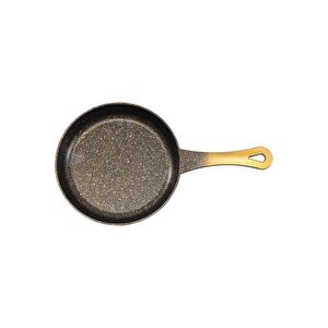 Mutfakça Renkli Yekpare Alüminyum Döküm 22 Cm Tava