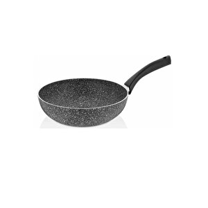 Ultra Granit 28 Cm Wok Tava Gri 3078