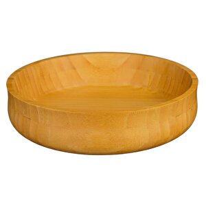 Dayanıklı Bambu Bohem Kase 24 Cm Büyük Boy (l) 1 Adet 7b123