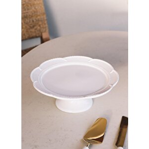 Grande Pasta Kek Standı Beyaz 31x12 Cm Grd0014