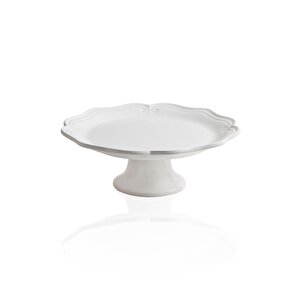 Grande Pasta Kek Standı Beyaz 33x12 Cm Grd0017