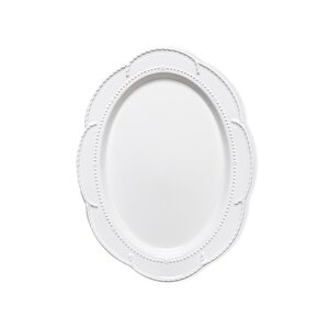 Grande Servis Tabağı Beyaz 41x31 Cm Grd0012