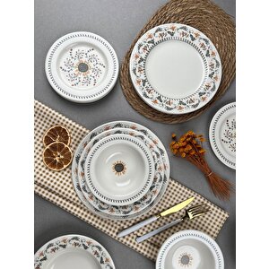 Porser Sunflower Yemek Takımı 6 Kişilik 24 Parça Bns24ykprs1061