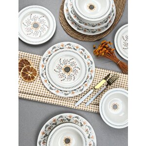 Porser Sunflower Yemek Takımı 6 Kişilik 24 Parça Bns24ykprs1061