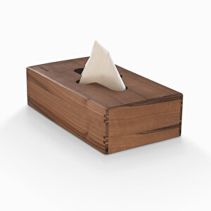 Reka Peçete Kutusu - 268mm X 148mm X 75mm - Woodsaka