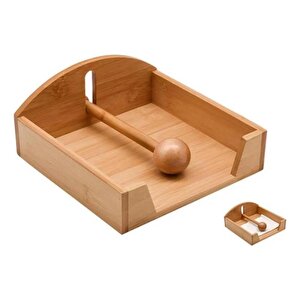 Dayanıklı Bambu Peçetelik 7b15b