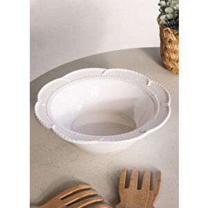 Grande Salata Kasesi Beyaz 31x9 Cm Grd0015