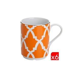 Morocco Desen Turuncu Kupa 340cc 6 Li 04ap018895