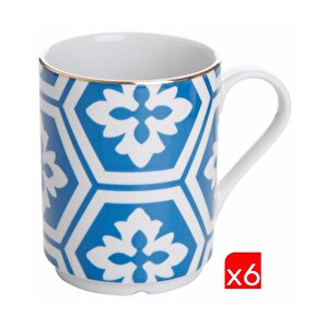 Morocco Desen Mavi Kupa 340cc 6 Li 04ap018893
