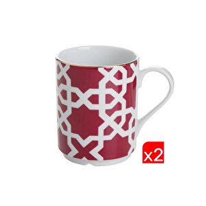 Morocco Desen Fuşya Kupa 340cc 2 Li̇ 04ap018899