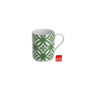 Morocco Desen Yeşil Kupa 340cc 6 Li 04ap018891