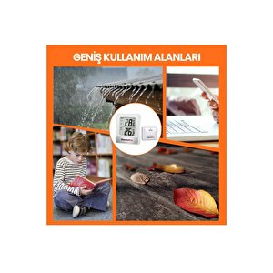 Thermopro Tp200c Wifi İç-dış Mekan Dijital Sıcaklık Termometre