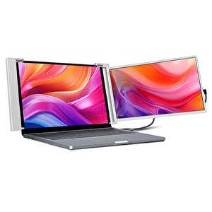 Npo Npm3 15.4" Fhd 1080p Ips Type-c Taşınabilir Dizüstü Tek Monitör Çoklayıcı Notebook Monitör