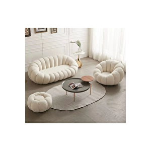 Concept Daisy Koltuk Takımı 3+1+puf
