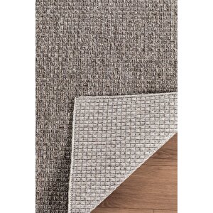 Natura Premium Kalite Kaymaz Tabanlı Doğal Yıkanabilir Kilim Oturma Odası Balkon Bahçe Mutfak Kilim Bk-102 Bej 80x300 Cm 80x300 cm