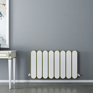 Magico Yatay Alüminyum Radyatör Modern Tasarım Beyaz 60x99,5 cm