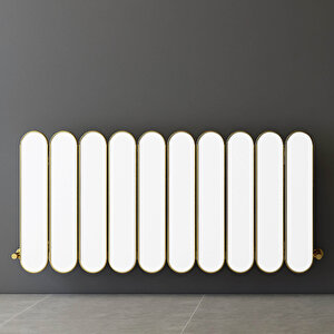 Magico Yatay Alüminyum Radyatör Modern Tasarım Beyaz 60x124,5 cm