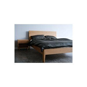 Ahşap Meta Karyola 200x200 cm