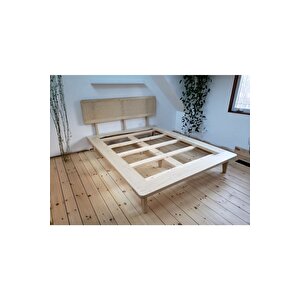 Ahşap Forte Karyola 200x200 cm