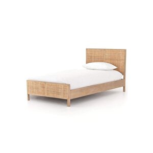 Ahşap Sakura Karyola 200x200 cm